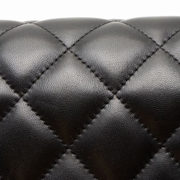 Chanel Lambskin Classic Jumbo Double Flap Bag - Picture 14 of 14